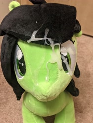 Size: 3024x4032 | Tagged: explicit, oc, oc:filly anon, cum, cum on toy, female, fetish, filly, foal, foalcon, imported from derpibooru, irl, merch sexploitation, photo, plushie, plushophilia, toy