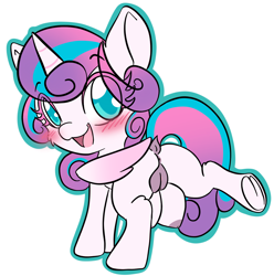 Size: 1445x1456 | Tagged: explicit, artist:steelsoul, princess flurry heart, alicorn, anus, big crotchboobs, blushing, crotchboobs, dark genitals, dock, female, filly, flurrybutt, foal, foalcon, g4, imported from derpibooru, looking back, nipples, nudity, pony, solo, solo female, vulva