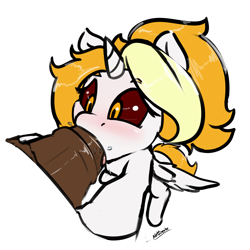 Size: 2032x2032 | Tagged: explicit, artist:nottrevbe, oc, oc:dyx, alicorn, alicorn oc, blowjob, blushing, deepthroat, disembodied penis, drool, female, filly, foal, foalcon, high res, horn, horsecock, imported from derpibooru, nudity, oc only, oral, penis, pony, sex, simple background, transparent background, wings