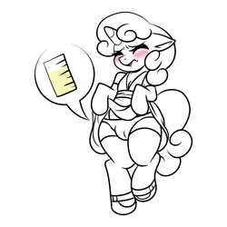 Size: 2000x2000 | Tagged: questionable, artist:vodkamewtwoni, sweetie belle, bladder gauge, blushing, clothes, desperation, dress, eyes closed, female, filly, foal, foalcon, g4, high res, imported from derpibooru, legwear, lip bite, need to pee, omorashi, panties, pony, potty dance, potty emergency, potty time, shoes, socks, solo, solo female, stockings, thigh highs, underwear, unicorn, urine