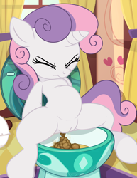 Size: 2550x3300 | Tagged: explicit, grotesque, artist:tricksta, sweetie belle, belly, eyes closed, female, fetish, filly, foal, foalcon, g4, high res, human vulva on pony, imported from derpibooru, monochrome, nudity, part of a set, peeing from crotch, pissing, pony, poop, pooping, potty time, scat, semi-anthro, show accurate, show accurate porn, sitting, sitting on toilet, solo, solo female, spread legs, spreading, toilet, unicorn, urine, vulva, watersports