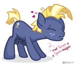 Size: 1300x1138 | Tagged: explicit, artist:redpalette, earth pony, erection, eyes closed, foalcon, freckles, g4, heart, imported from derpibooru, lip bite, male, nudity, penis, pony, simple background, solo, solo male, star tracker, teenager, thinking, white background