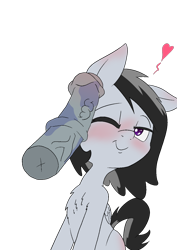 Size: 1000x1414 | Tagged: explicit, artist:happy harvey, age difference, alternate hairstyle, alternate version, bedroom eyes, blushing, butt blush, chest fluff, colored pupils, colt, disembodied penis, ear blush, floppy ears, foal, foalcon, g4, gay, heart, horsecock, imminent sex, imported from derpibooru, male, mottled genitals, nudity, offscreen character, pegasus, penis, penis on face, phone drawing, pony, raised tail, rumble, simple background, stallion, stallion on colt, tail, transparent background, trap