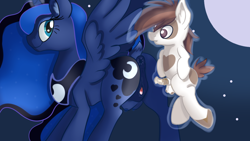 Size: 1280x720 | Tagged: explicit, artist:jbond, princess luna, age difference, alicorn, anus, clitoris, colt, crotchboobs, earth pony, female, foal, foalcon, g4, imminent sex, imported from derpibooru, levitation, luna is a foal fiddler, magic, magic aura, male, mare, mare on colt, nipples, nudity, penis, pipsqueak, pony, reasonably sized genitals, ship:lunapip, shipping, size difference, straight, straight shota, telekinesis, vulva