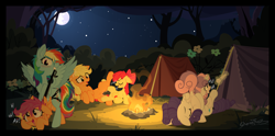Size: 3100x1540 | Tagged: explicit, artist:sherathoz, apple bloom, applejack, rainbow dash, rarity, scootaloo, sweetie belle, age difference, anus, apple sisters, applecest, blushing, campfire, camping, casual sex, crotchboobs, cunnilingus, cute, cute porn, cutie mark crusaders, delicious flat crotch, dildo, doubleheaded dildo, earth pony, female, filly, flower, foal, foalcon, forest, g4, group sex, happy sex, heart, imported from derpibooru, incest, insertion, leash, lesbian, looking pleasured, mare, mare on filly, moaning, moaning in pleasure, moon, night, nipples, nudity, oral, orgy, outdoor sex, outdoors, pegasus, pony, raricest, sex, sex toy, ship:bloomjack, ship:raribelle, ship:scootadash, shipping, show accurate, show accurate porn, siblings, sisters, spread wings, stars, strapon, teats, tent, twitching, unicorn, vaginal insertion, vibrator, vulva, wings