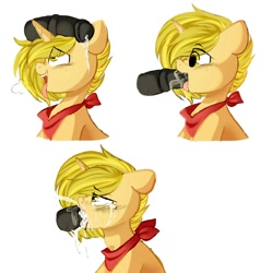 Size: 2000x2000 | Tagged: explicit, artist:thieftea, oc, oc:seelie, blowjob, crying, cum, cum in mouth, daddy, disembodied penis, female, filly, foal, foalcon, high res, horsecock, imported from derpibooru, nudity, oc only, oral, penis, pony, sex