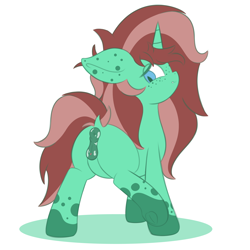 Size: 3000x3000 | Tagged: explicit, artist:vanifl, oc, oc:pure essence, anus, butt, dock, ear freckles, fangs, female, filly, foal, foalcon, freckles, high res, horn, imported from derpibooru, mottled genitals, nudity, oc only, plot, ponut, pony, unicorn, vulva