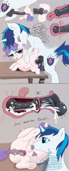 Size: 2500x6211 | Tagged: explicit, artist:hexado, princess flurry heart, shining armor, 2 panel comic, abdominal bulge, aftersex, age difference, alicorn, an egg being attacked by sperm, anal, anal creampie, anatomically correct, anatomically incorrect, anus, babycon, bad parenting, balls deep, big crotchboobs, big dom small sub, cervical penetration, child, clitoris, comic, creampie, crotchboobs, cum, cum in uterus, daughter, dialogue, dock, duo, egg cell, english, father, father and child, father and daughter, female, filly, flared, foal, foalcon, frog (hoof), from behind, g4, going in dry, gradient background, horsecock, human uterus in pony, implied anal, implied sex, imported from derpibooru, impregnation, incest, infidelity, lactation, large penetration, male, medial ring, milk, multiple orgasms, nipples, nudity, older male, ovaries, penetration, penis, ponut, pony, pregnant, pregnant flurry heart, pregnant foal, pregnant sex, rough sex, sex, ship:flurryarmor, shipping, spermatozoon, spread legs, spreading, stallion, stallion on filly, straight, suckling, table, teats, tight fit, underhoof, unicorn, uterus, vag to ass, vagina, vaginal, vaginal creampie, vulva, vulvar winking, wall of tags, who needs organs?, womb penetration, x-ray, younger female