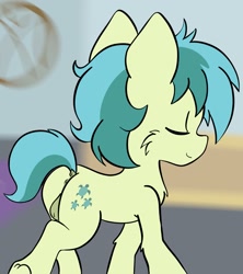 Size: 1365x1536 | Tagged: explicit, artist:steelsoul, anus, balls, butt, casual nudity, colt, dock, earth pony, foal, foalcon, g4, imported from derpibooru, male, nudity, plot, pony, rear view, sandbar, sandbutt, solo, solo male, teenager, trotting