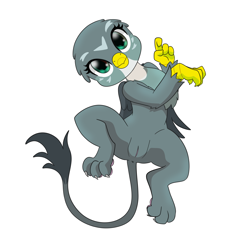 Size: 7000x7000 | Tagged: explicit, artist:imposter dude, cute, cute porn, female, foalcon, g4, gabby, griffon, imported from derpibooru, nudity, simple background, solo, solo female, vulva, white background