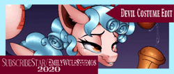 Size: 477x204 | Tagged: explicit, artist:emilywulfstudios, advertisement, age difference, animated, big dom small sub, clothes, cozy glow, female, female focus, filly, foal, foalcon, g4, gif, imported from derpibooru, male, nudity, oral, pegasus, penis, pony, salivating, socks, solo focus, stallion, stallion on filly, straight, vaginal secretions, vulva