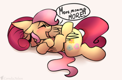 Size: 2504x1644 | Tagged: explicit, artist:cornelia_nelson, fluttershy, blushing, english, eyes closed, female, filly, fluttercest, fmilf, foal, foalcon, futa, futa on female, futa on filly, futa posey shy, g4, happy sex, imported from derpibooru, incest, infidelity, intersex, lying down, lying on top of someone, mare, mating press, milf, missionary position, mommy, mother and child, mother and daughter, obscured penetration, pegasus, penetration, pony, posey shy, sex, ship:poseyflutter, shipping, simple background, sketch, softcore, text, vaginal, white background