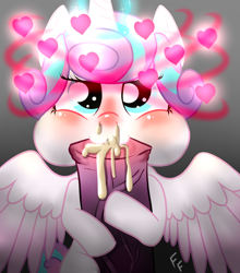 Size: 1202x1365 | Tagged: explicit, artist:ponykittenboi, princess flurry heart, alicorn, babycon, blowjob, blush sticker, blushing, blushing profusely, cock nursing, cum, cum eating, cum feeding, cum in mouth, cum out nose, cumming, excessive cum, female, foalcon, g4, heart, hoofjob, horsecock, implied incest, implied shining armor, imported from derpibooru, looking at you, lust magic, magic, male, mouth full of cum, nudity, offscreen character, oral, orgasm, penis, penis hug, pony, puffy cheeks, sex, show accurate, show accurate porn, spread wings, straight, vein, vein bulge, veiny cock, wingboner, wings