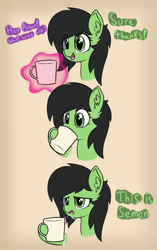 Size: 1955x3116 | Tagged: explicit, artist:czu, twilight sparkle, oc, oc:filly anon, comic, cum, cum drinking, cup, earth pony, female, filly, foal, foalcon, g4, imported from derpibooru, not milk, oc only, pony
