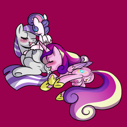Size: 1000x1000 | Tagged: explicit, artist:vodkamewtwoni, princess flurry heart, age difference, alicorn, blowjob, creampie, crotchboobs, cum, daughter-in-law, female, filly, foal, foalcon, futa, futa filly on mare, futa princess flurry heart, g4, imported from derpibooru, incest, intersex, licking, licking cum, mare, mare on filly, mare on futa, mare on mare, mother and daughter-in-law, mother-in-law, nipples, nudity, oral, penis, pony, princess cadance, sex, trio, trio female, twilight velvet, unicorn