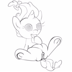 Size: 3500x3500 | Tagged: explicit, artist:littlenaughtypony, babycon, female, foalcon, g4, genitals, high res, imported from derpibooru, nudity, pony, pumpkin cake, sketch, unicorn, vulva