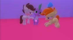 Size: 1024x575 | Tagged: explicit, artist:undeadponysoldier, spike, 3d, bedroom eyes, bisexual, bow, colt, dragon, dragon dick, eyes on the prize, female, filly, foal, foalcon, g4, gay, gmod, hair bow, imported from derpibooru, male, nervous, nudity, older, older pound cake, older pumpkin cake, pegasus, penis, pony, pound cake, pumpkin cake, raised hoof, reacting to nudity, ship:poundkinspike, ship:poundspike, ship:pumpkinspike, shipping, spike gets all the colts, spike gets all the fillies, spike gets all the foals, straight, unicorn
