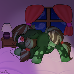 Size: 2500x2500 | Tagged: explicit, artist:vanifl, oc, anal insertion, anal tail plug, anus, butt, buttplug, caught, earth pony, female, filly, foal, foalcon, high res, imported from derpibooru, insertion, masturbation, nudity, oc only, plot, pony, sex toy, vagina, vaginal secretions, vulva