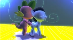 Size: 1024x575 | Tagged: explicit, artist:undeadponysoldier, spike, 3d, alternate version, anal, anal orgasm, analingus, analingus on male, colt, cum, dragon, dragon on pony action, eyes closed, foal, foalcon, g4, gay, gmod, hands free, horsecock, imported from derpibooru, interspecies, looking at each other, male, male on male analingus, nudity, oral, orgasm, pegasus, penetration, penis, pony, rumble, sex, ship:rumblespike, shipping, simultaneous orgasm