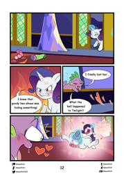 Size: 1731x2418 | Tagged: explicit, artist:amaichix, rarity, spike, comic:lust in a glass, anal beads, anal insertion, angry, anus, blushing, comic, cross-popping veins, dildo, double insertion, dragon, eye bulging, female, foalcon, g4, gritted teeth, heart, imported from derpibooru, insertion, magic, magic aura, male, mare, masturbation, moaning, moaning in pleasure, nudity, open mouth, pony, reacting to nudity, sex, sex toy, ship:sparity, shipping, snot, straight, telekinesis, tongue out, unicorn, vaginal insertion, vulva, wet, winged spike, wings