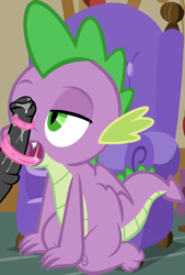 Size: 1080x1600 | Tagged: explicit, artist:lichtman17, spike, blowjob, dragon, faceless male, foalcon, g4, gay, horsecock, imported from derpibooru, male, nudity, offscreen character, oral, penis, precum, sex, show accurate, show accurate porn, tongue out