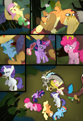 Size: 2000x2905 | Tagged: explicit, artist:ponykittenboi, applejack, fluttershy, pinkie pie, rainbow dash, rarity, twilight sparkle, age regression, age spell, alicorn, blank flank, blowjob, comic, continuation, cum, cum pool, discord, discord gets all the mares, draconequus, earth pony, excessive cum, female, filly, filly pinkie pie, filly rainbow dash, filly rarity, filly six, filly twilight sparkle, foal, foalcon, g4, group sex, high res, horn, imported from derpibooru, insertion, male, mane six, oral, orgy, pegasus, pony, sex, ship:applecord, ship:discodash, ship:discolight, ship:discopie, ship:discoshy, ship:raricord, shipping, show accurate, show accurate porn, story included, straight, unicorn, vaginal insertion, younger