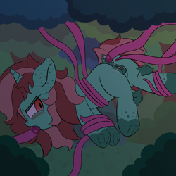 Size: 1750x1750 | Tagged: explicit, grimdark, artist:vanifl, oc, oc:pure essence, anal, anus, blushing, bondage, clitoris, crying, dock, fangs, female, filly, foal, foalcon, forest, frog (hoof), imported from derpibooru, mottled genitals, nudity, oc only, penetration, ponut, rape, sex, teary eyes, tentacle blowjob, tentacle bondage, tentacle porn, tentacle rape, tentacles, tentacles on female, tentacles on filly, underhoof, vaginal secretions, vulva, vulvar winking