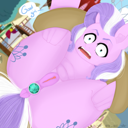 Size: 3840x3840 | Tagged: explicit, artist:rise_of_evil_69, diamond tiara, alternate version, anal insertion, anatomically correct, anus, belly, belly button, big eyes, both cutie marks, butt, buttplug, clitoris, ear fluff, ears, earth pony, faic, female, filthy rich, foalcon, full anal nelson, full nelson, g4, high res, imported from derpibooru, incest, insertion, jeweled buttplug, jewelry, looking at you, male, mare, nudity, pink body, plot, ponut, pony, sex toy, straight, thighs, tiara, vulva