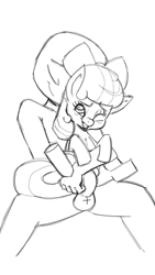 Size: 1080x1920 | Tagged: explicit, artist:howl echoes, apple bloom, female, filly, foal, foalcon, g4, human, human male, human male on filly, human on pony action, imported from derpibooru, interspecies, male, nudity, penis, pony, sex, sketch, straight