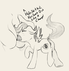 Size: 1268x1308 | Tagged: explicit, artist:alazak, scootaloo, blowjob, dubious consent, female, filly, foal, foalcon, g4, imported from derpibooru, nudity, oral, pegasus, penis, pony, raised tail, sex, tail, unknown pony