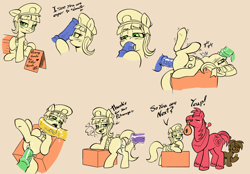 Size: 1010x702 | Tagged: explicit, artist:soulcentinel, button mash, anatomically correct, anus, bedroom eyes, big macintosh, blowjob, blushing, colt, creampie, cum, dialogue, double penetration, earth pony, female, filly, filly guides, foal, foalcon, g4, group sex, imported from derpibooru, insertion, licking, licking cock, male, medial ring, mmf threesome, multiple penetration, nudity, oral, penetration, penis, ponut, pony, prostitution, sex, size difference, spitroast, stallion, tag-a-long, threesome, tongue out, vaginal, vaginal creampie, vein, veiny cock, vulva