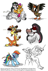 Size: 1500x2210 | Tagged: explicit, artist:smudge proof, rainbow dash, akka, anal, anal fisting, anthro, anus, bdsm, bikini, bird, blindfold, blowjob, blushing, bondage, breasts, butt blush, clothes, collar, creampie, crossover, crotchboobs, crying, cum, cum in mouth, cum out nose, cumming, daxter, dildo, doubleheaded dildo, dragon, drool, duck, ear penetration, female, fisting, floppy ears, foalcon, g4, glory hole, heart eyes, human, imported from derpibooru, jak and daxter, kill la kill, literal mindfuck, mare, mozambique, nipples, nudity, oral, oral creampie, ottsel, pegasus, penetration, penis, ponut, pony, ragyo kiryuin, sex, sex toy, sketch, smolder, spanking, swimsuit, tears of pleasure, the wonderful adventures of nils, vaginal secretions, vulva, what the hell smudge proof, whip, whipping, wingding eyes