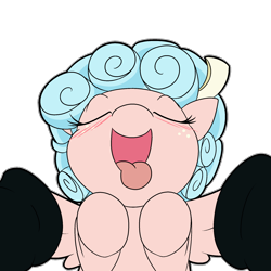 Size: 2000x2000 | Tagged: explicit, artist:shenhibiki, cozy glow, disembodied penis, eyes closed, female, filly, foal, foalcon, g4, hair ribbon, high res, imminent sex, imported from derpibooru, looking up, nudity, on back, open mouth, pegasus, penis, pony, simple background, tongue out, transparent background
