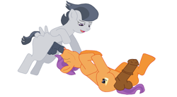Size: 920x508 | Tagged: explicit, artist needed, balls, blowjob, colt, colt on colt, earth pony, erection, foal, foalcon, g4, gay, horsecock, imported from derpibooru, male, nudity, oral, pegasus, penis, pony, reverse foalcon, rumble, rumbletaps, sex, shipping, simple background, stylistic suck, tender taps, tongue out, white background