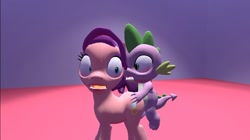 Size: 1024x575 | Tagged: questionable, artist:undeadponysoldier, spike, 3d, crack shipping, dragon, female, foalcon, g4, gmod, imported from derpibooru, interspecies, jaw drop, male, mare, milf, not rape, penetration, pony, sex, ship:spich, shipping, shocked expression, shrunken pupils, softcore, spoiled rich, straight, vaginal