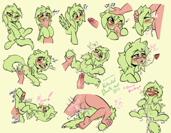 Size: 3174x2480 | Tagged: explicit, artist:soulcentinel, oc, oc:katydid, abdominal bulge, aftersex, anatomically correct, anus, barefoot, blowjob, blushing, butt, colored, commission, creampie, cum, cum in mouth, cumming, deepthroat, feet, female, filly, finger in mouth, fingering, flat colors, foal, foalcon, from front, hand on head, hands free, heart, heart eyes, high res, holding a pony, human, human male, human male on filly, human on pony action, human penis, imported from derpibooru, interspecies, lying down, lying on top of someone, male, mating press, missionary position, nudity, oc only, on back, oral, oral creampie, orgasm, pegasus, penetration, penis, plot, pony, sex, simultaneous orgasm, smaller female, spread legs, spreading, straight, tremble spikes, trembling, vaginal, vaginal creampie, vaginal orgasm, vulva, wingding eyes, younger female