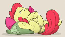 Size: 2463x1411 | Tagged: explicit, artist:dtcx97, apple bloom, anatomically correct, anus, apple bloom's bow, bow, clitoral stimulation, clothes, colored sketch, cum, cumming, dock, earth pony, eyes closed, female, female ejaculation, female orgasm, filly, foal, foalcon, g4, gritted teeth, hair bow, imported from derpibooru, leg twitch, lip bite, masturbation, nudity, orgasm, panties, panties removed, ponut, pony, sketch, solo, solo female, squirting, sweat, twitching, underhoof, underwear, vaginal secretions, vulva
