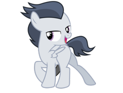 Size: 720x540 | Tagged: explicit, artist:frownfactory, editor:undeadponysoldier, bedroom eyes, edit, foalcon, g4, horsecock, imported from derpibooru, male, nude edit, nudity, penis, penis edit, pony, rumble, show accurate, show accurate porn, simple background, solo, solo male, stupid sexy rumble, transparent background, vector, vector edit
