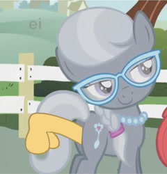 Size: 750x781 | Tagged: explicit, editor:undeadponysoldier, silver spoon, bedroom eyes, call of the cutie, colored, cropped, disembodied penis, duo focus, earth pony, edit, edited screencap, ei, exhibitionism, female, female focus, fence, filly, flat colors, foal, foalcon, g4, glasses, human, human male, human male on filly, human on pony action, imported from derpibooru, interspecies, jewelry, male, my little pony: friendship is magic, naughty face, necklace, nudity, pearl necklace, penetration, penis, penis edit, pony, public sex, screencap, sex, smiling, soft color, solo focus, straight, vaginal