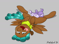 Size: 1703x1278 | Tagged: explicit, artist:strebiskunk, bestiality, bloofy, cunnilingus, female, filly, foal, foalcon, freckles, g4, growing up is hard to do, happy, imported from derpibooru, interspecies, licking, looking pleasured, lying down, male, my little pony: friendship is magic, no exceptions, open mouth, oral, pegasus, pet, pony, sex, smiling, softcore, spread wings, spur, straight, teenager, tongue out, whirling mungtooth, wings