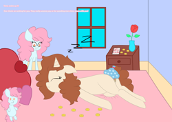 Size: 6000x4240 | Tagged: explicit, artist:vanifl, oc, oc:rose, oc:vanilla flavor, derpibooru exclusive, earth pony, female, filly, foal, foalcon, imported from derpibooru, nudity, pony, unicorn, vulva