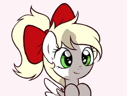 Size: 964x728 | Tagged: questionable, artist:pestil, oc, oc:kyrie, bow, female, filly, foal, foalcon, hair bow, imported from derpibooru, nervous, nudity, oc only, offscreen character, pegasus, phallic shadow, pony, ponytail, shadow, solo focus