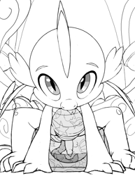Size: 2550x3300 | Tagged: explicit, grotesque, artist:tricksta, spike, dragon, dragon dick, fetish, foalcon, forked tongue, g4, high res, imported from derpibooru, male, monochrome, nudity, penis, pissing, poop, pooping, potty, scat, slit pupils, solo, solo male, tongue out, urine, winged spike, wings