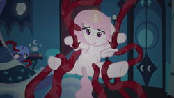 Size: 1920x1080 | Tagged: explicit, artist:toinfinity, princess celestia, princess luna, comic:tia's tentacle time, afterglow, aftersex, alicorn, cewestia, cum, cum inflation, female, filly, filly luna, foal, foalcon, g4, imminent rape, imminent sex, imported from derpibooru, inflation, pony, show accurate, show accurate porn, tentacle porn, tentacles, tentacles on filly, woona, younger