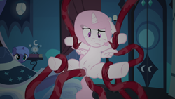 Size: 1920x1080 | Tagged: explicit, semi-grimdark, artist:toinfinity, princess celestia, princess luna, comic:tia's tentacle time, alicorn, anal, cewestia, double penetration, dubious consent, female, filly, filly luna, foal, foalcon, g4, imported from derpibooru, multiple penetration, penetration, pony, sex, show accurate, show accurate porn, tentacle porn, tentacles, tentacles on filly, vaginal, woona, younger