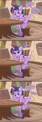 Size: 1500x4293 | Tagged: explicit, artist:blargsnarf, spike, twilight sparkle, age difference, ahegao, alicorn, anal orgasm, analingus, analingus on female, anus, book, casual sex, clothes, comic, cum, cum on hair, cum on tail, cumming, cunnilingus, cute, dialogue, dragon, dragon on pony action, duo, duo male and female, facial, female, female orgasm, femdom, foalcon, full comic, g4, golden oaks library, gritted teeth, hnnng, imported from derpibooru, interspecies, legs in air, licking, lip bite, male, male on female analingus, malesub, mare, nudity, open mouth, oral, orgasm, panties, panties around leg, panties pulled down, ponut, pony, precum, pseudoincest, reading, sex, ship:twispike, shipping, speech bubble, spikesub, spontaneous orgasm, spread legs, spreading, squirting, straight, straight shota, striped underwear, submissive, sweat, tongue out, twidom, twilight is a foal fiddler, under the table, underwear, vaginal secretions, vulva, wingless spike