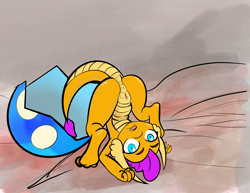 Size: 3300x2550 | Tagged: explicit, artist:stardust-pony, ass, baby, baby dragon, babycon, butt, cute, dragon, dragoness, egg, female, flexible, foalcon, g4, high res, imported from derpibooru, smolder, smolderbetes, smolderriere, solo, solo female