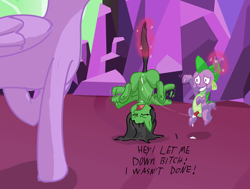 Size: 2167x1638 | Tagged: explicit, artist:floaff, spike, twilight sparkle, oc, oc:filly anon, alicorn, cockblock, dialogue, dragon, dragon on pony action, earth pony, female, filly, foal, foalcon, g4, imported from derpibooru, interspecies, pony, swearing, text, vulgar