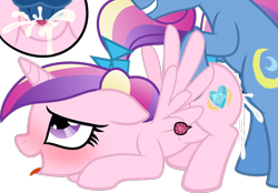 Size: 863x600 | Tagged: explicit, artist:littlenaughtypony, artist:the smiling pony, age difference, ahegao, alicorn, an egg being attacked by sperm, and that's how flurry heart was made, ass up, big dom small sub, blushing, clitoris, creampie, cum, cum inflation, doggy style, duo, duo male and female, edit, egg cell, face down ass up, female, filly, foal, foalcon, from behind, g4, imported from derpibooru, impregnation, infidelity, inflation, inset, male, night light, open mouth, penetration, pony, pony on pony action, princess cadance, sex, ship:nightdance, shipping, show accurate, show accurate porn, simple background, spermatozoon, stallion, stallion on filly, straight, teen princess cadance, teenager, tongue out, transparent background, unicorn, vaginal, vaginal creampie