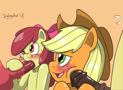 Size: 4005x2950 | Tagged: explicit, artist:jeglegator, apple bloom, applejack, applecest, big macintosh, blowjob, blushing, boop, bow, braeburn, brother and sister, color edit, colored, cousin incest, cousins, cowboy hat, dickboop, earth pony, edit, female, filly, foal, foalcon, g4, hat, horsecock, imported from derpibooru, incest, male, nudity, oral, penis, penis on face, pony, recolor, sex, ship:braejack, ship:macbloom, shipping, siblings, straight